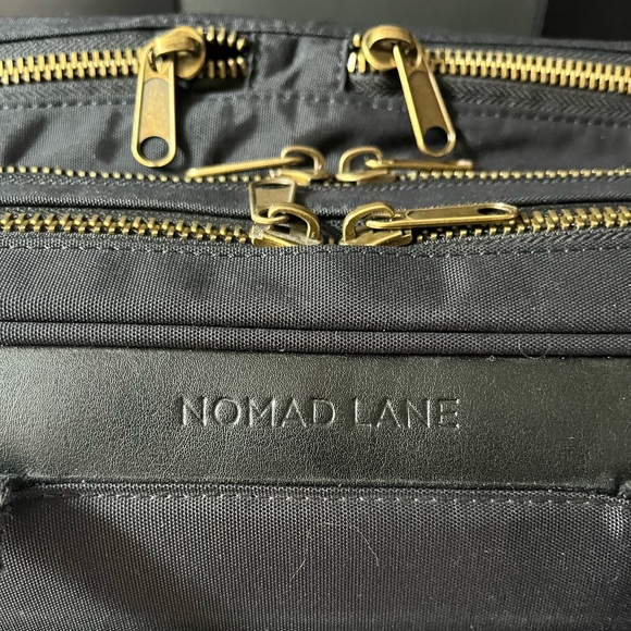Nomad Lane Black Bento Bag Travel Carry On Personal Item Duffle Weekend - Picture 5 of 16